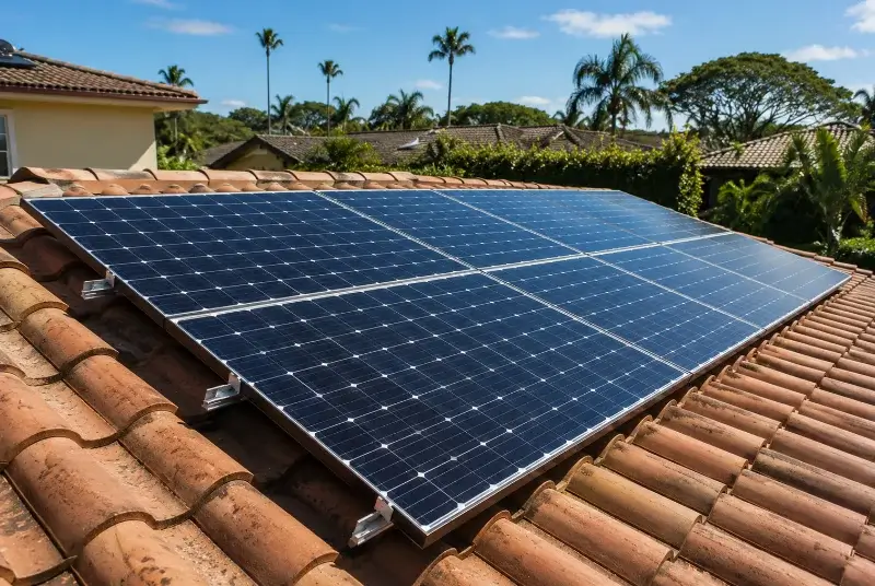 Installation de panneaux solaires à Séligné